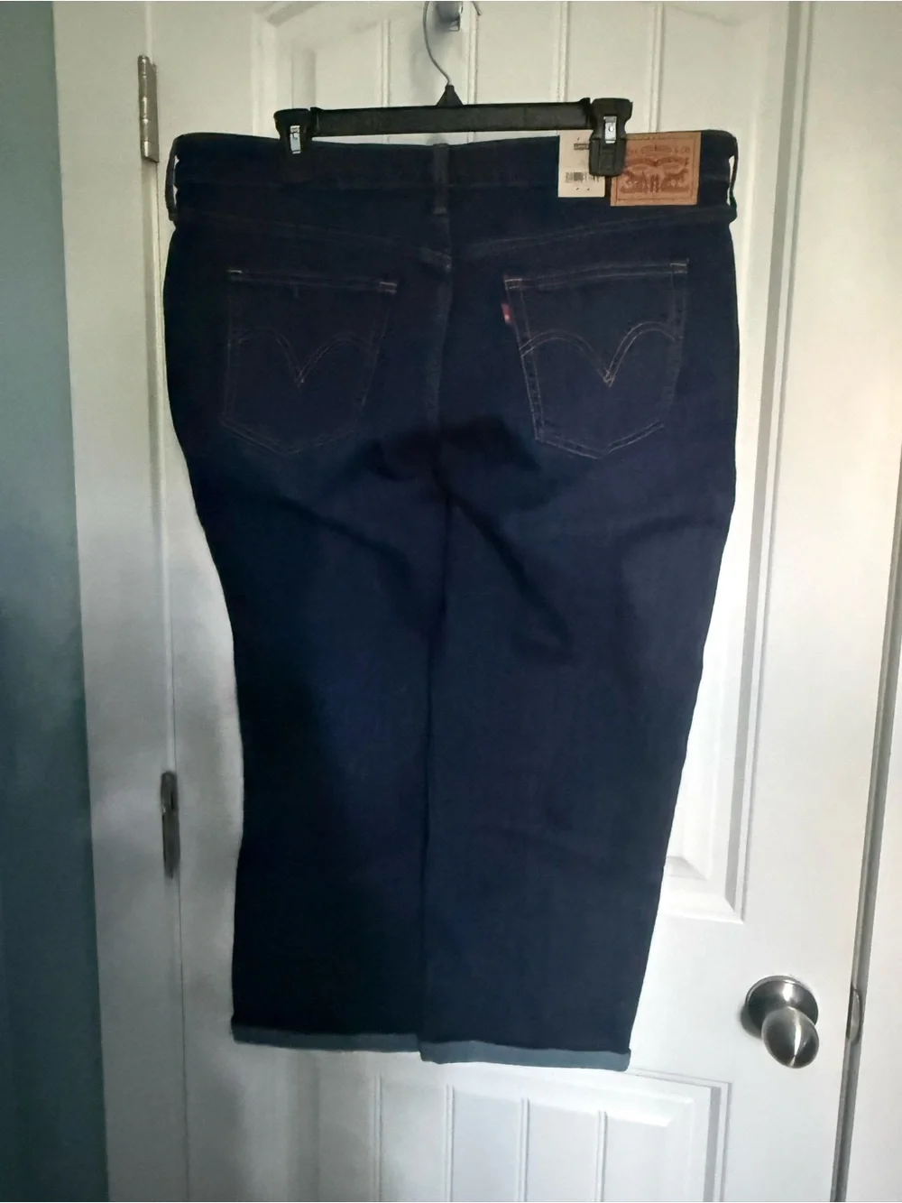 Levi's Women’s Dark Indigo Relaxed Boyfriend Jeans